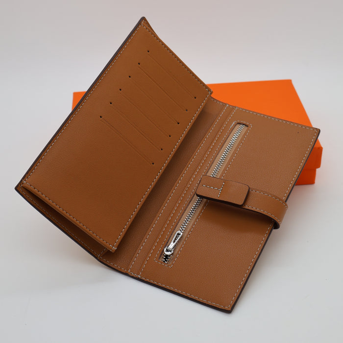 Hermès Genuine Leather Women Wallet