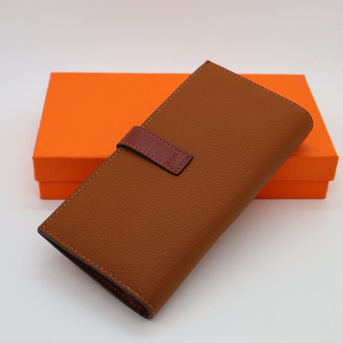 Hermès Genuine Leather Women Wallet