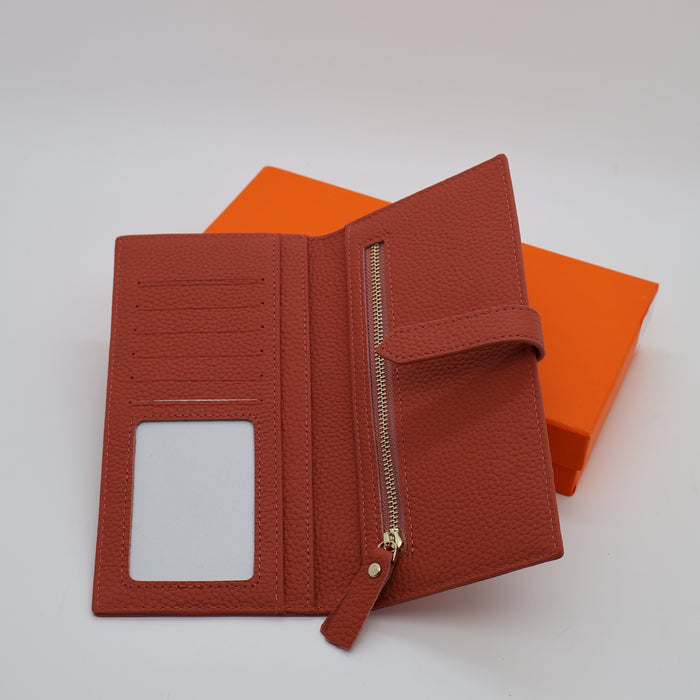 Hermès Genuine Leather Women Wallet