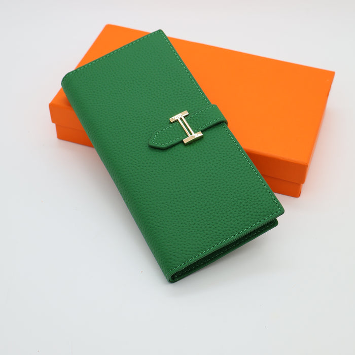 Hermès Genuine Leather Women Wallet