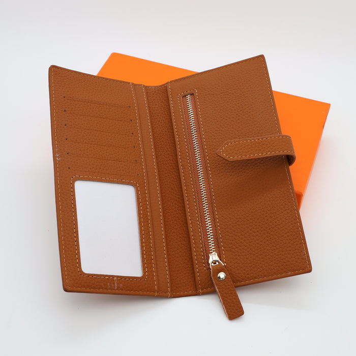 Hermès Genuine Leather Women Wallet