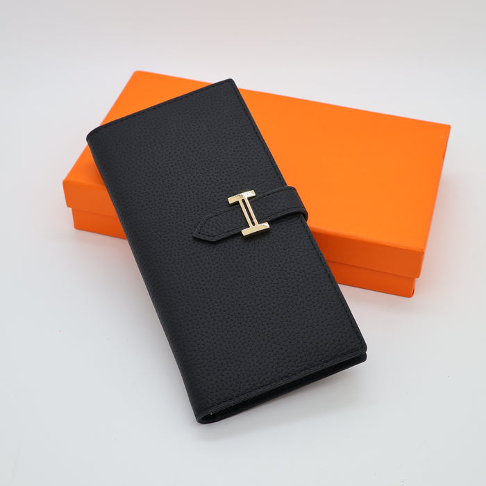 Hermès Genuine Leather Women Wallet