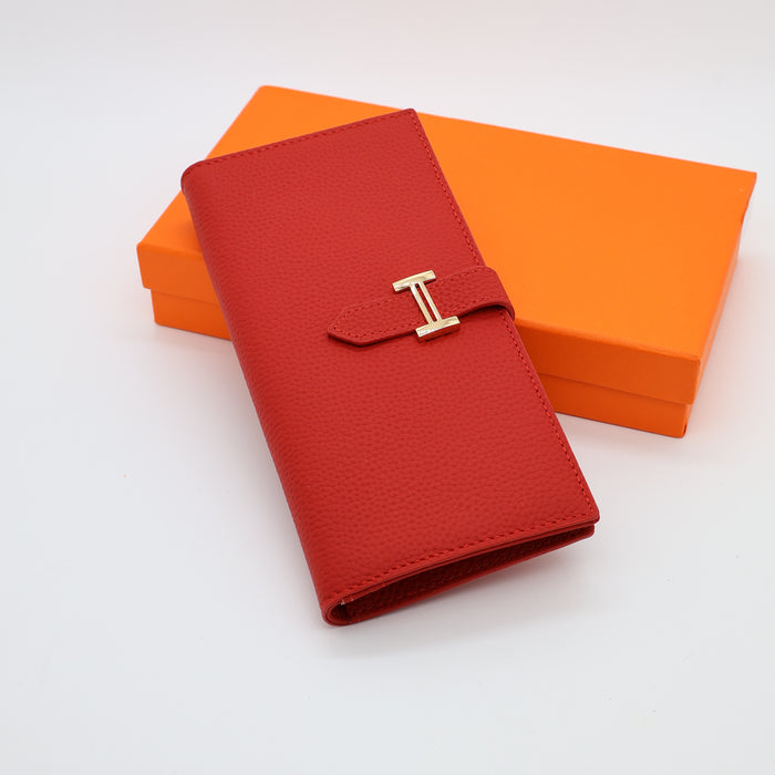 Hermès Genuine Leather Women Wallet