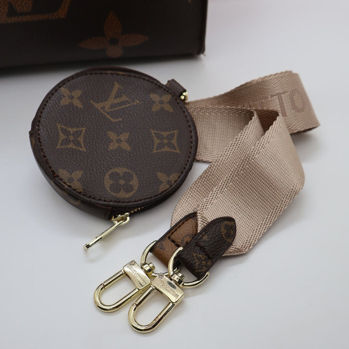 Louis Vuitton Onthego MM Monogram Canvas Tote – Reversible Design