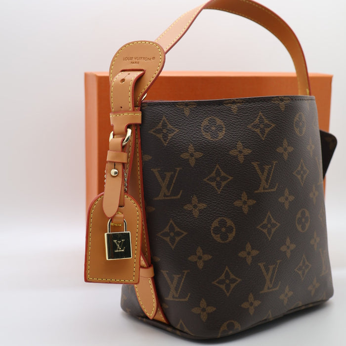 Louis Vuitton NeoNoe BB Monogram Empreinte Leather Bucket Bag