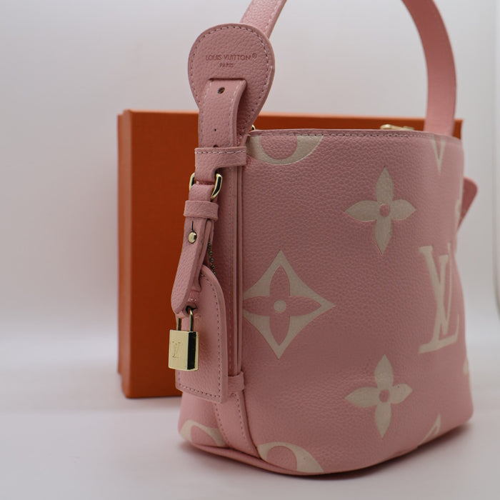 Louis Vuitton NeoNoe BB Monogram Empreinte Leather Bucket Bag