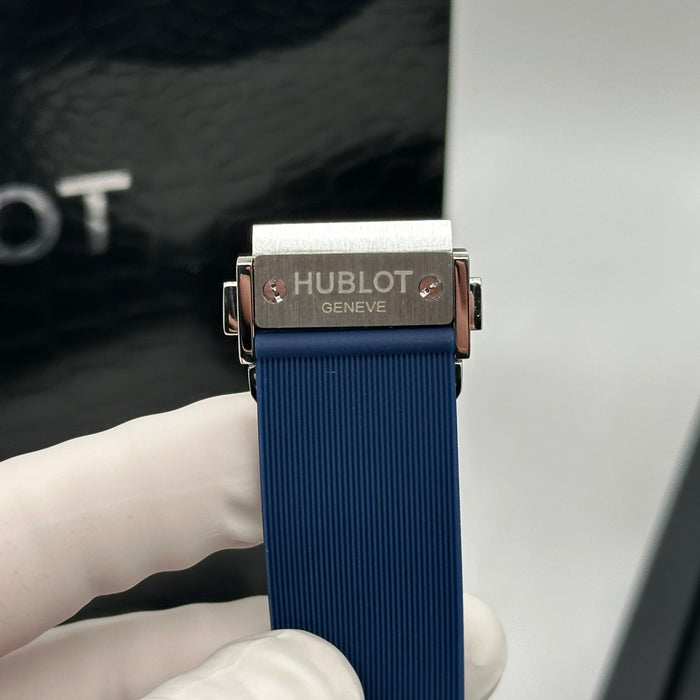 Hublot Big Bang Tourbillon Skeleton – Blue Dial with Titanium Case