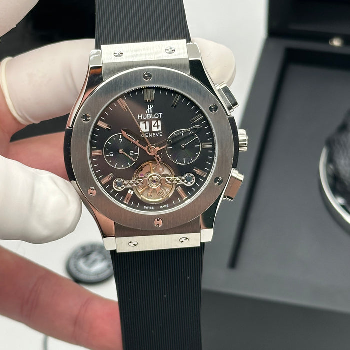 Hublot Big Bang Tourbillon Chronograph – Black Dial Rubber Strap