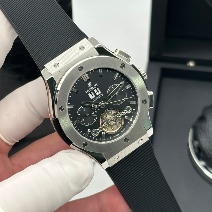 Hublot Big Bang Tourbillon Chronograph – Black Dial Rubber Strap
