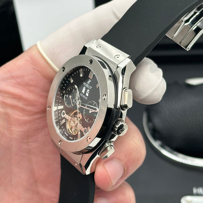 Hublot Big Bang Tourbillon Chronograph – Black Dial Rubber Strap