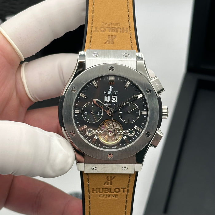 Hublot Luxury Automatic Tourbillon Watch – Swiss Design | Premium Rubber