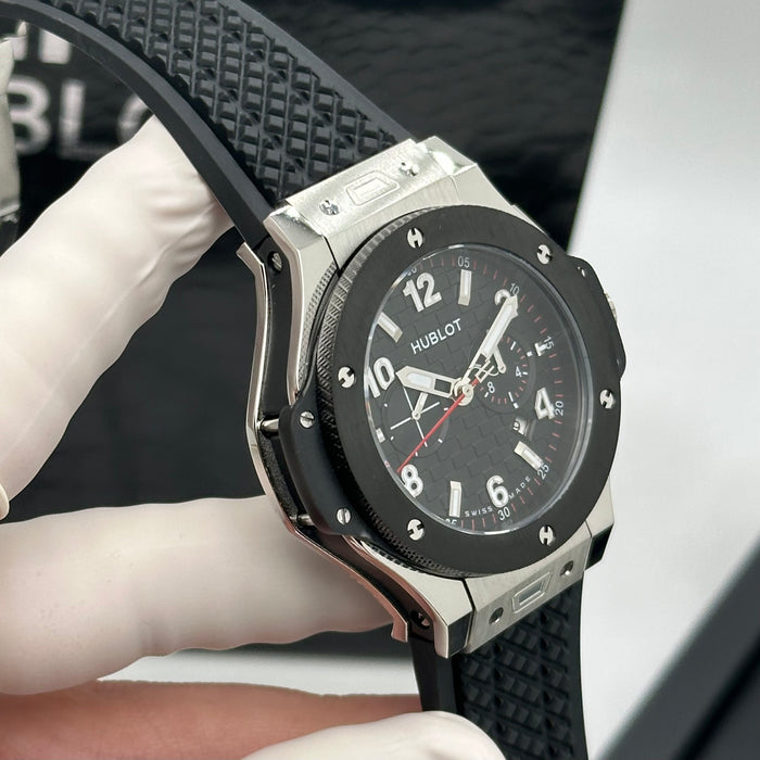 Hublot Big Bang Chronograph – Black Rubber Strap | Swiss Style Timepiece