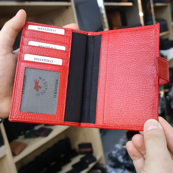 Original West Polo Leather Passport Holder