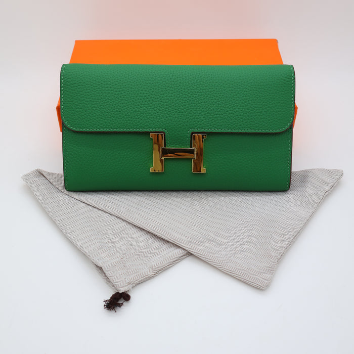 Hermès Genuine Leather Women Wallet