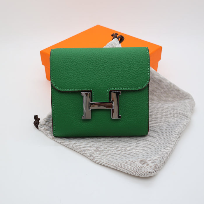 Hermès Genuine Leather Women Wallet