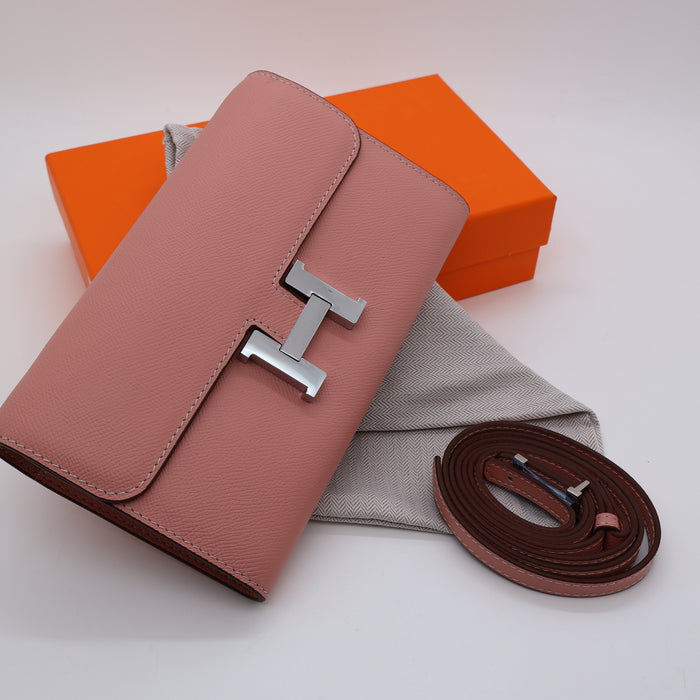 Hermès Genuine Leather Women Cross Bag