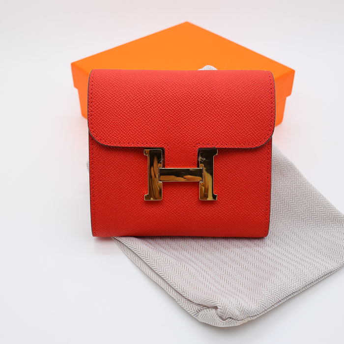 Hermès Genuine Leather Women Wallet