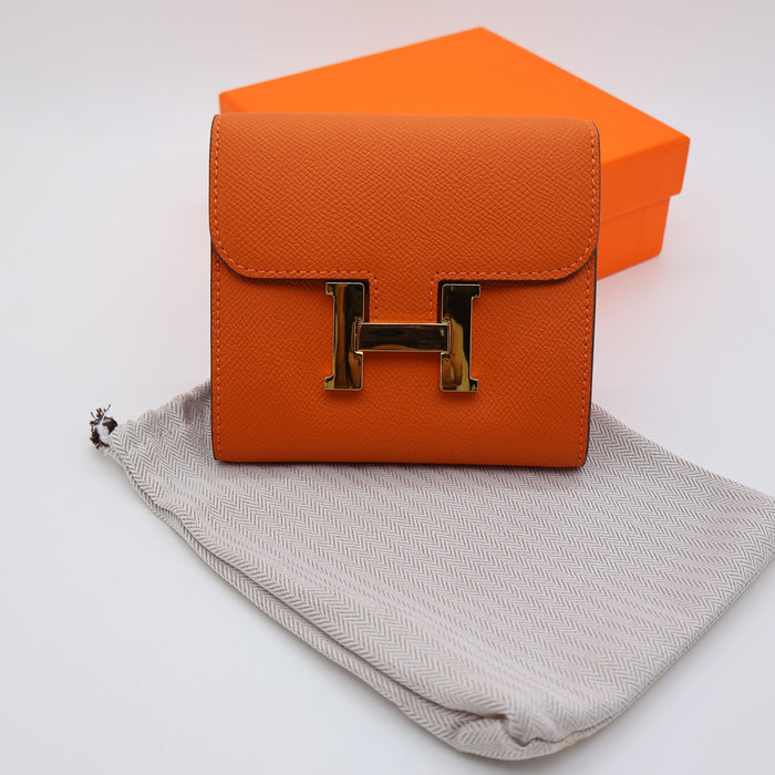 Hermès Genuine Leather Women Wallet