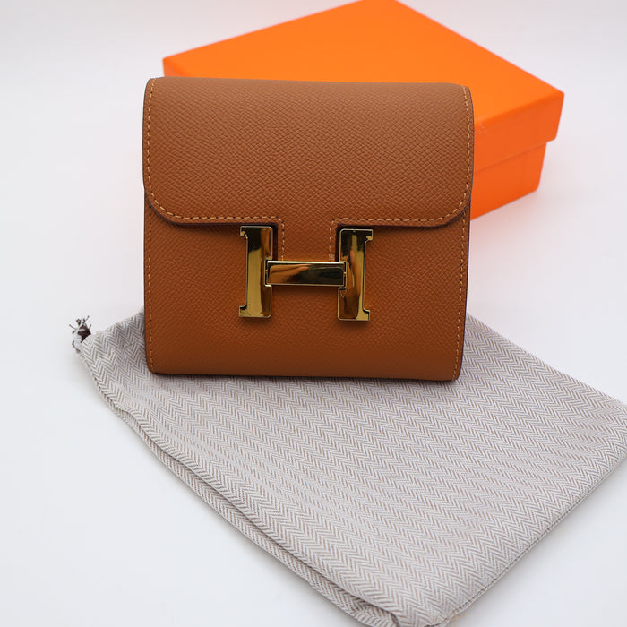 Hermès Genuine Leather Women Wallet