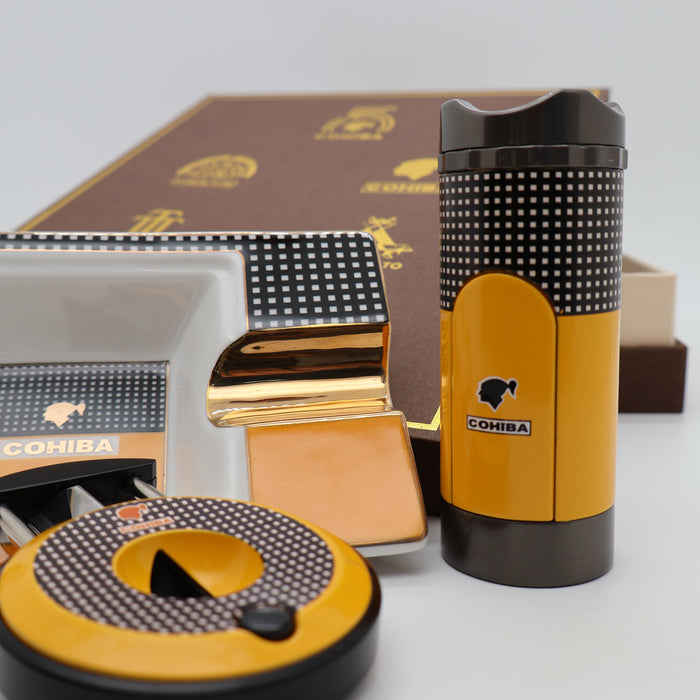 Cohiba Ashtrays Cigar Set