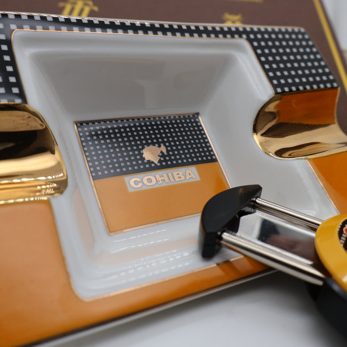 Cohiba Ashtrays Cigar Set