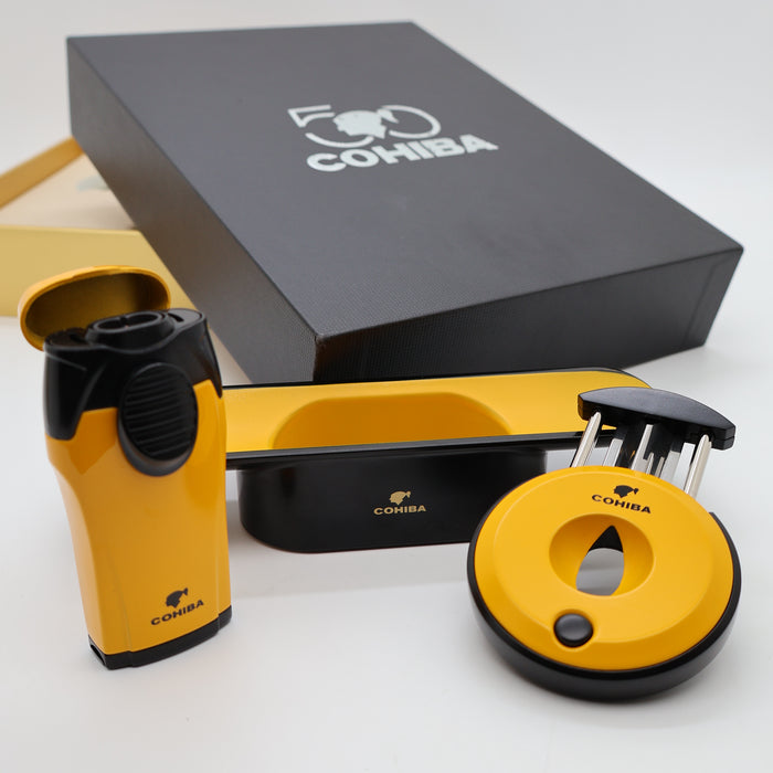 Cohiba Ashtrays Cigar Set