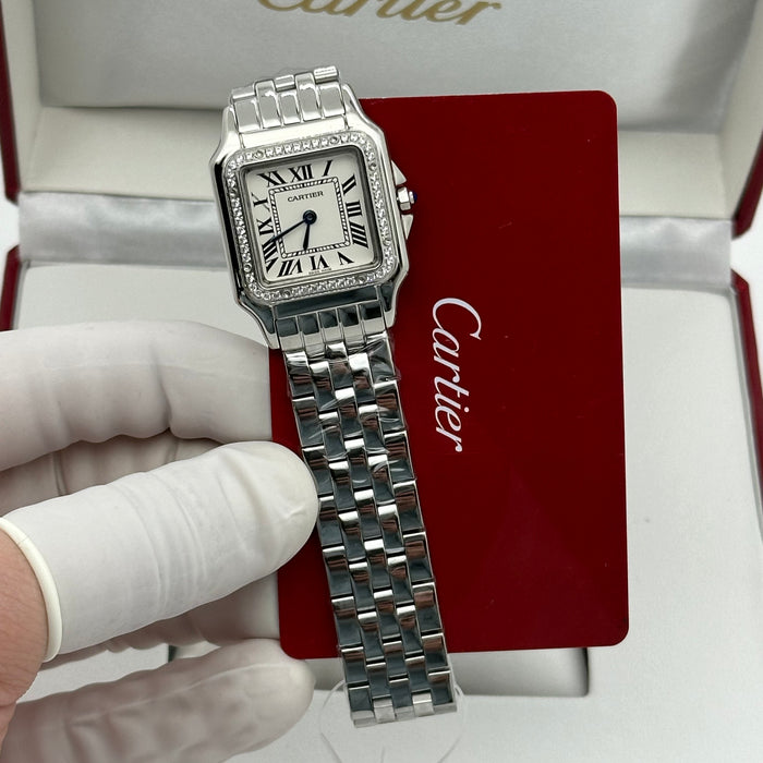 Cartier Panthère Silver White Dial 27 mm