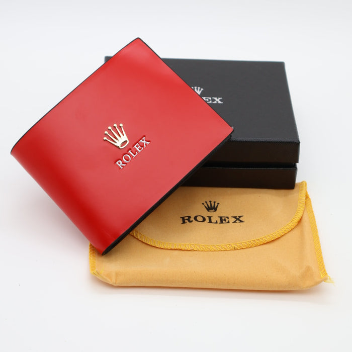 Rolex Leather Wallet