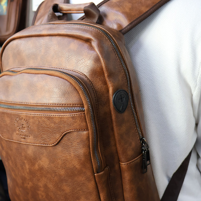 Original West Polo Leather Backpack