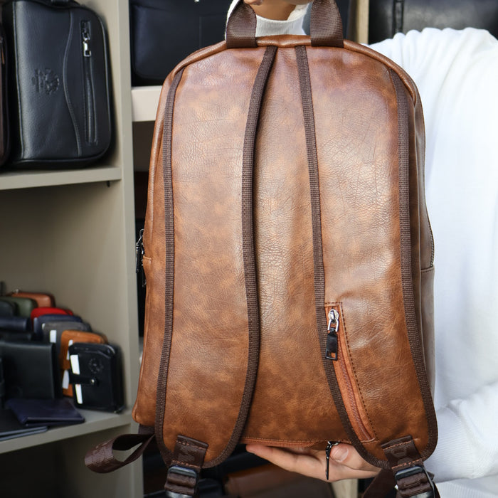 Original West Polo Leather Backpack