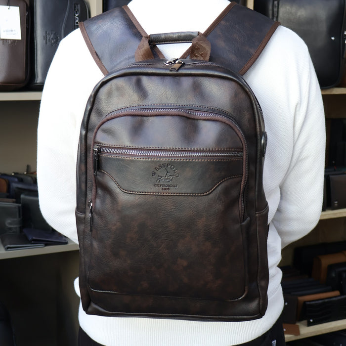 Original West Polo Leather Backpack