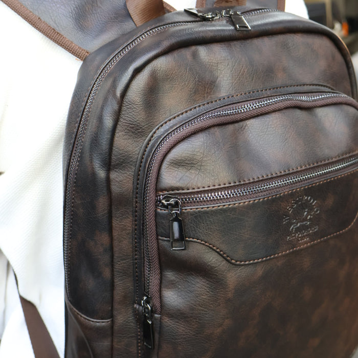 Original West Polo Leather Backpack