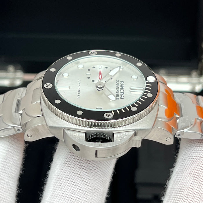 Panerai Submersible Luna Rossa Stainless Steel Diver 44MM Watch