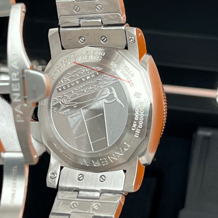 Panerai Submersible Luna Rossa Stainless Steel Diver 44MM Watch