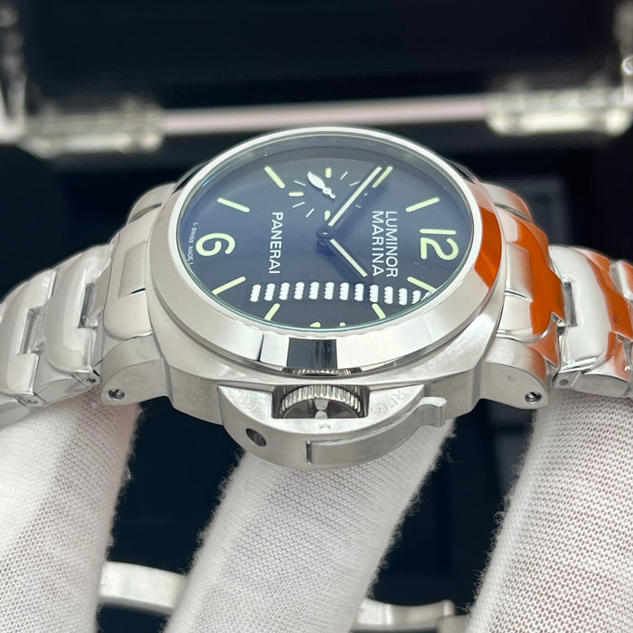 Panerai Luminor Marina Black Dial Stainless Steel 44MM Watch