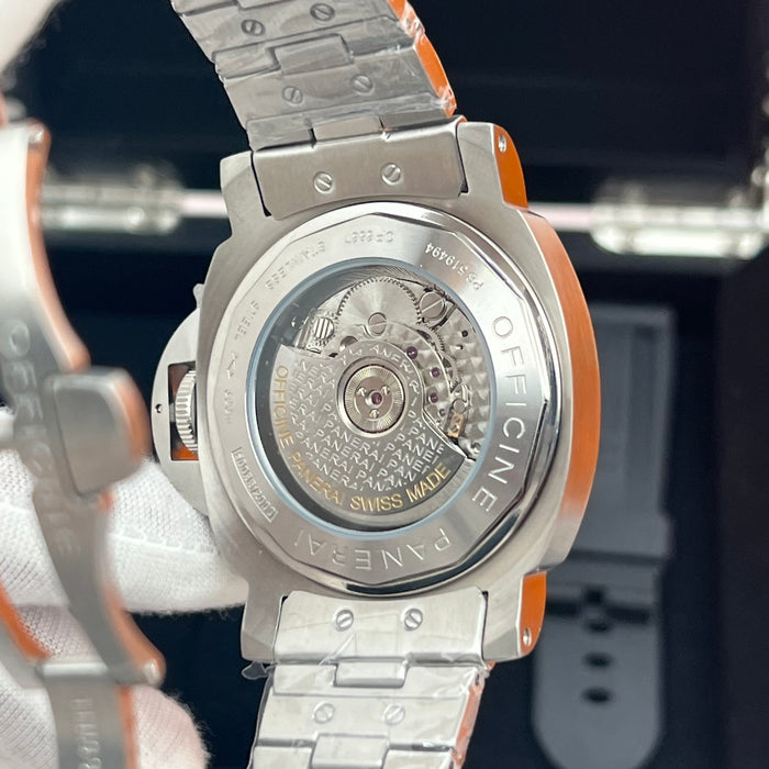 Panerai Luminor Marina Black Dial Stainless Steel 44MM Watch