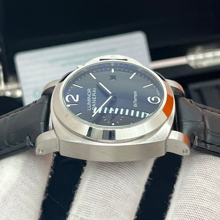 Panerai Luminor BiTempo Automatic Black Dial 44MM Watch