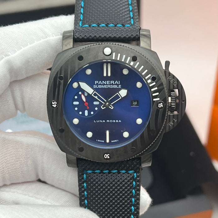 Panerai Submersible Luna Rossa Carbotech Automatic Diver 44MM Watch