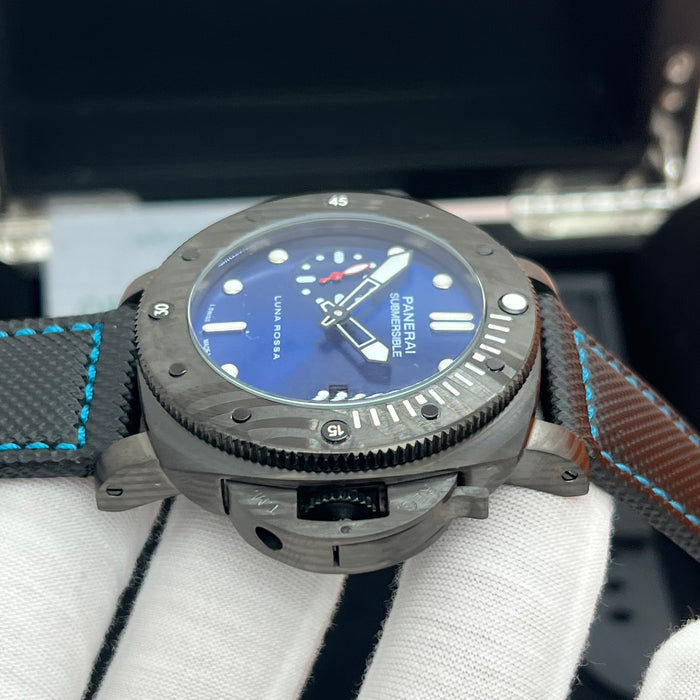 Panerai Submersible Luna Rossa Carbotech Automatic Diver 44MM Watch