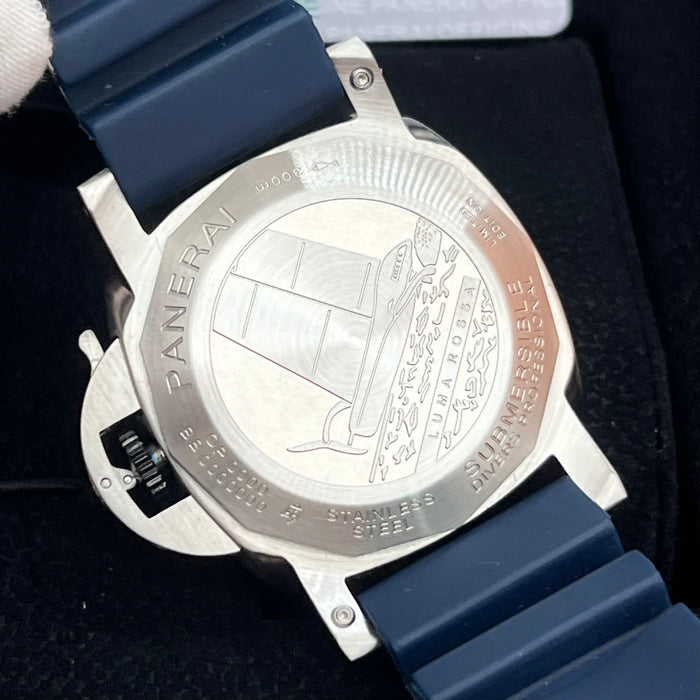 Panerai Submersible Luna Rossa White Dial Diver 44MM Watch