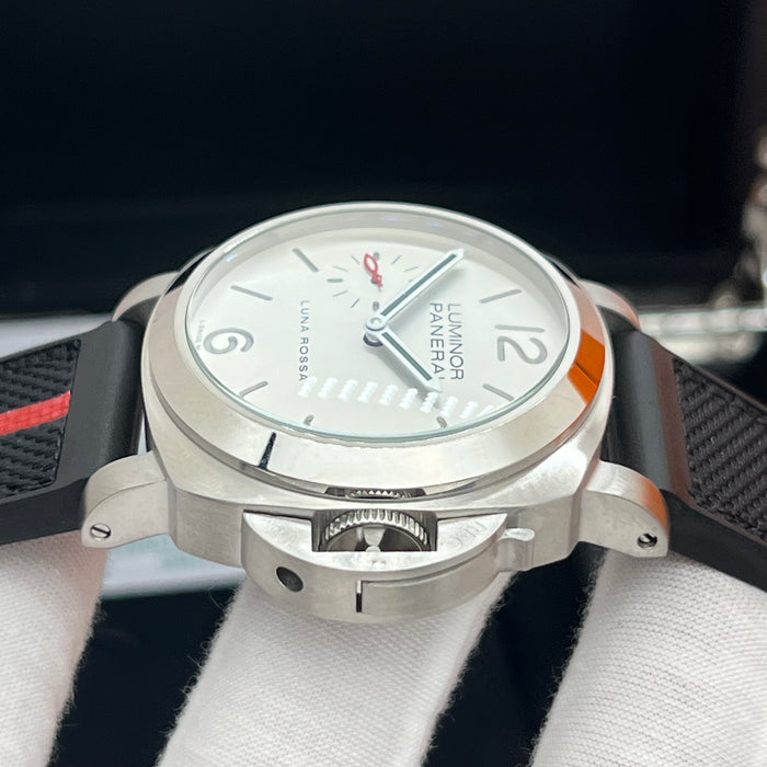 Panerai Submersible Luna Rossa White Dial Diver 44MM Watch