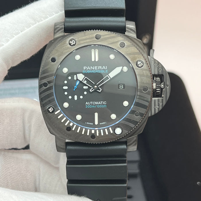 Panerai Submersible Automatic 300m Carbotech Style 44MM – Black Tactical Diver