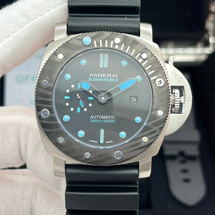 Panerai Submersible Automatic 300m Carbotech Style 44MM – Ice Blue Accent Diver