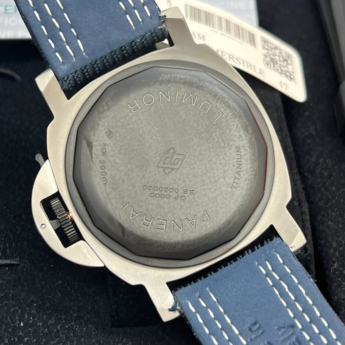 Panerai Luminor BiTempo Luna Rossa Automatic GMT 44MM – Blue Dial Edition