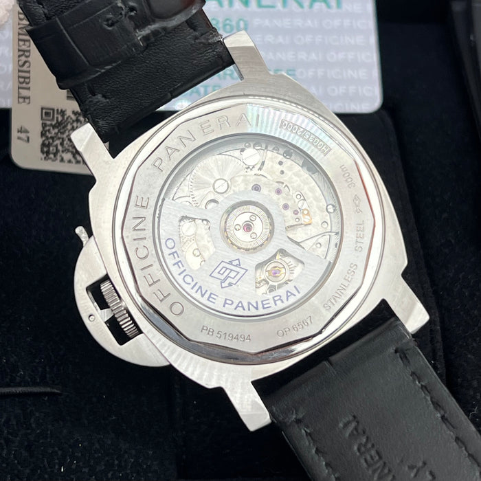 Panerai Luminor BiTempo Automatic 44MM – White Dial GMT Edition