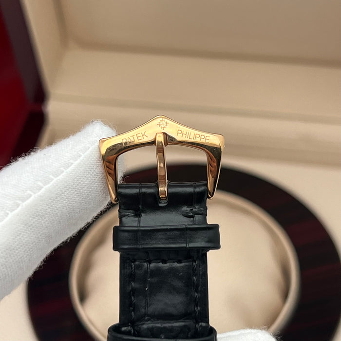 Patek Philippe Grand Complications Tourbillon Perpetual Calendar 42MM Rose Gold Black Dial