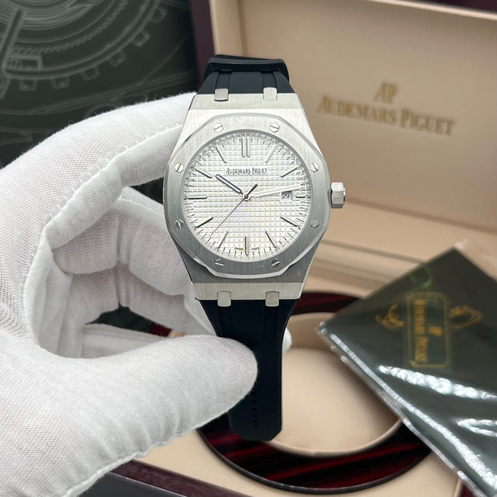 Audemars Piguet Royal Oak Selfwinding – Silver "Grande Tapisserie" Dial