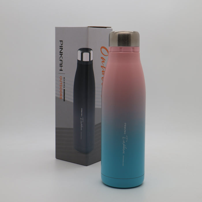 Pinkah 500mL Vacuum Insulated Stainless Steel Sport Water Bottle