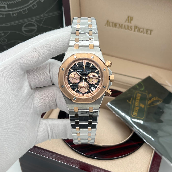 Audemars Piguet Royal Oak Chronograph 41mm – Black & Pink Gold