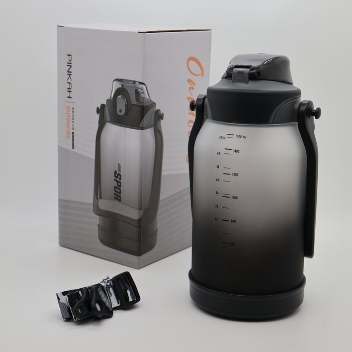 Pinkah Sport Vaccum Bottle  With Straw - 1600 mL